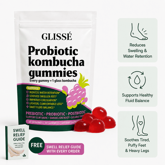 Glisse | Kombucha Gummies Swollen Feet